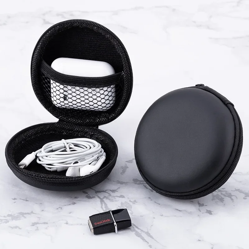 Earphone Storage Case PU Mini  - Headphone Case Hard review and price