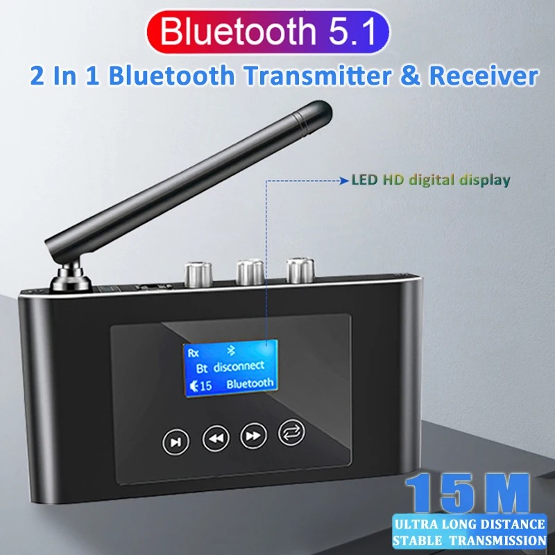 2 in 1 Long Range Bluetooth 5. - Bluetooth Adapter Receiver review and price